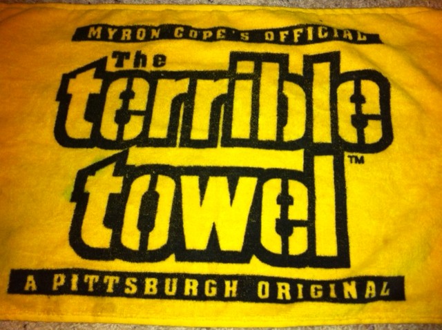 Steelers Terrible Towel, Superbowl loss, Anxiety, Uncertainty